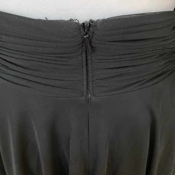 Betsy&Adam Elegant Formal Fit & Flare Mini Dress with Rhinestones – size 14 - Picture 7 of 12